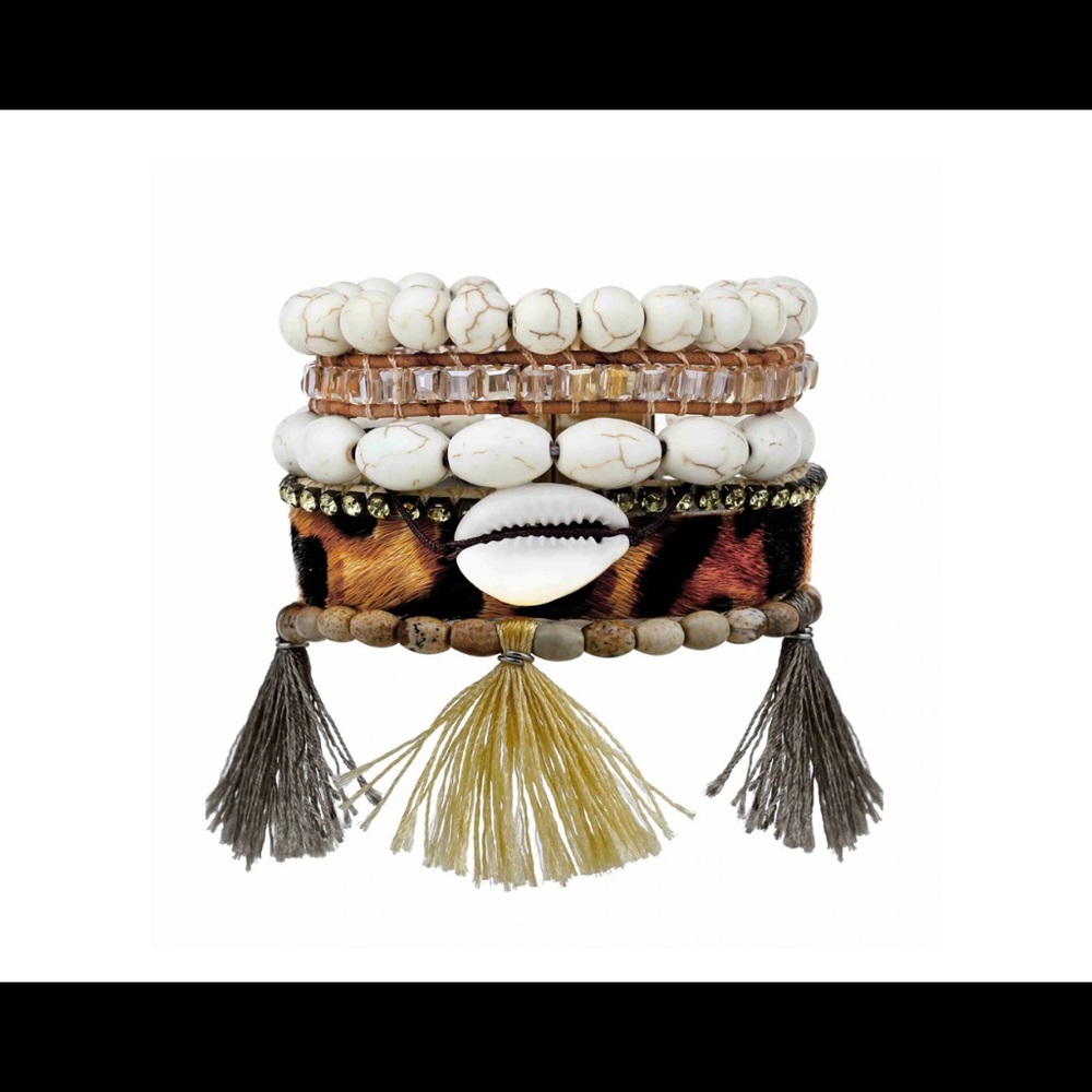 Victoria Emerson leopard cuff